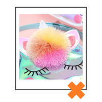 Unicorn crossbody handtasje roze